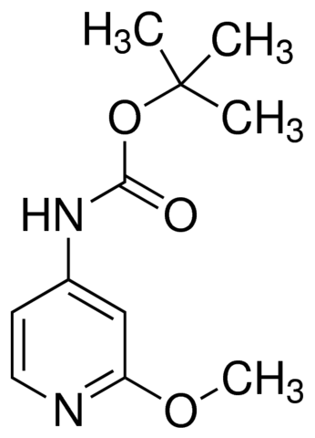 (2-Methoxy-pyridin-4-yl)-carbamic acid tert-butyl ester ADE000355-1G