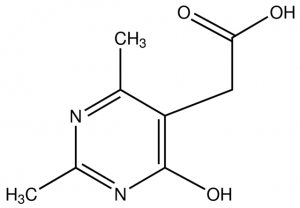 (4-Hydroxy-2,6-dimethylpyrimidin-5-yl)acetic acid CBR00564-1G