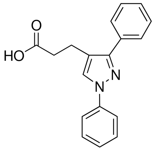 1,3-Diphenylpyrazole-4-propionic acid 