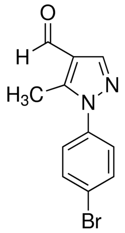 1-(4-Bromophenyl)-5-methyl-1H-pyrazole-4-carboxaldehyde 732494-250MG