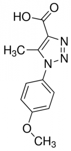 1-(4-methoxy-phenyl)-5-methyl-1H-[1,2,3]triazole-4-carboxylic acid CDS017562-25MG