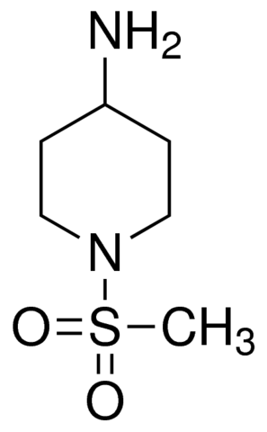 1-(methylsulfonyl)piperidin-4-amine CDS003815-250MG