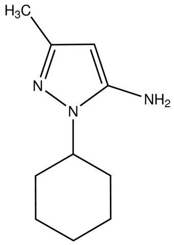 1-Cyclohexyl-3-methyl-1H-pyrazol-5-amine CBR00567-1G