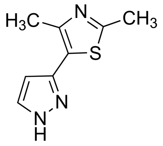 2,4-Dimethyl-5-(1H-pyrazol-3-yl)-1,3-thiazole CDS020539-5MG