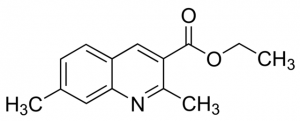 2,7-Dimethylquinoline-3-carboxylic acid ethyl ester BBO000041-1G