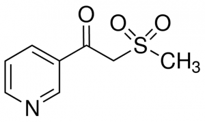 2-(methylsulfonyl)-1-pyridin-3-ylethanone CDS013647-500MG