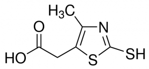 2-Mercapto-4-methyl-5-thiazoleacetic acid 522317-10G