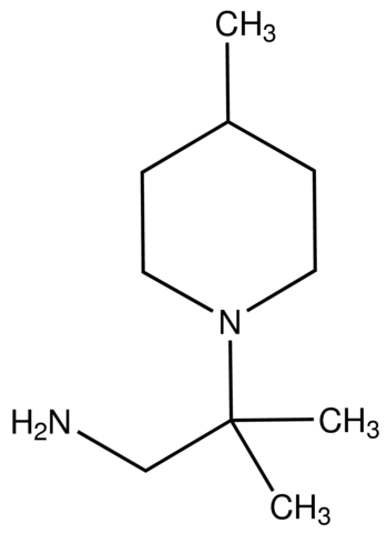 2-Methyl-2-(4-methyl-1-piperidinyl)-1-propanamine CBR00304-1G