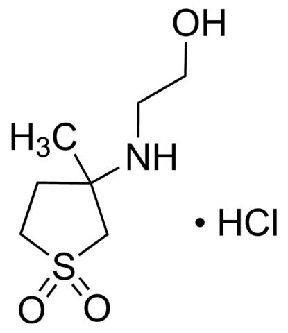 2-[(3-Methyl-1,1-dioxidotetrahydro-3-thienyl)amino]ethanol hydrochloride CBR01108-1G