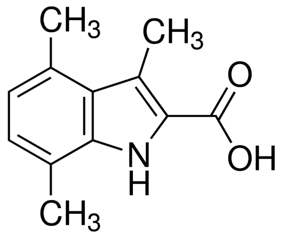 3,4,7-Trimethyl-1H-indole-2-carboxylic acid CDS002286-50MG