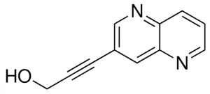 3-(1,5-Naphthyridin-3-yl)prop-2-yn-1-ol ADE001372-1G