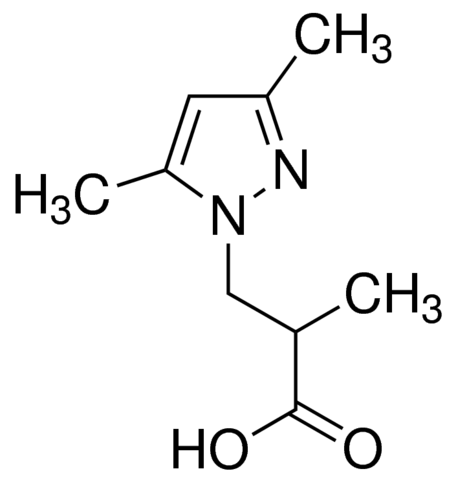 3-(3,5-Dimethyl-1H-pyrazol-1-yl)-2-methylpropanoic acid CDS001772-25MG