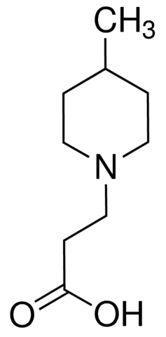 3-(4-Methyl-1-piperidinyl)propanoic acid CDS002376-50MG