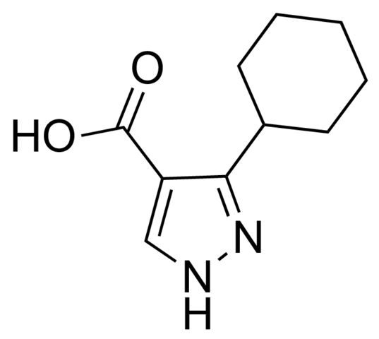 3-Cyclohexyl-1H-pyrazole-4-carboxylic acid CBR01250-1G