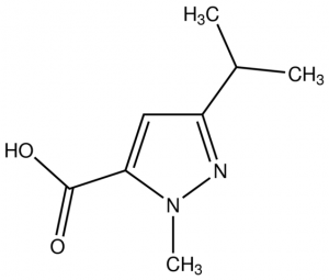 3-Isopropyl-1-methyl-1H-pyrazole-5-carboxylic acid CBR00248-1G