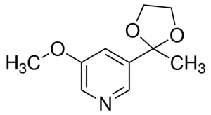 3-Methoxy-5-(2-methyl-1,3-dioxolan-2-yl)pyridine ADE000482-1G