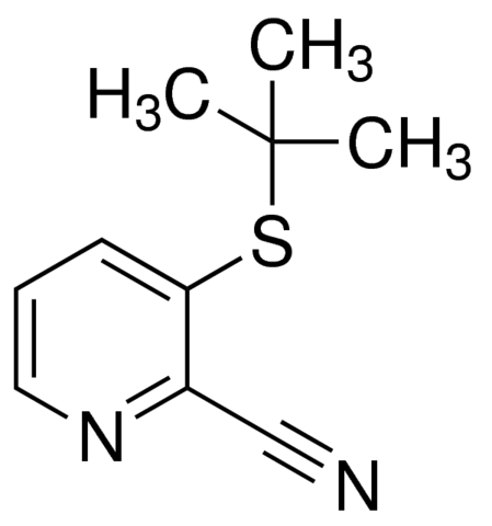 3-tert-Butylsulfanyl-pyridine-2-carbonitrile ADE000314-1G