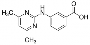 3-[(4,6-dimethylpyrimidin-2-yl)amino]benzoic acid CDS018583-10MG