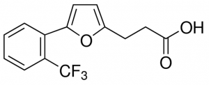 3-[5-(2-(Trifluoromethyl)phenyl)furan-2-yl]propionic acid 