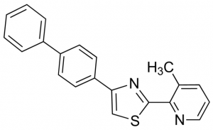 4-(4-Biphenyl)-2-(3-methyl-2-pyridyl)thiazole BOG00059-1G
