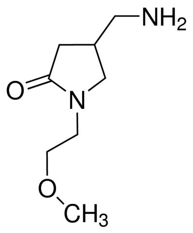 4-(Aminomethyl)-1-(2-methoxyethyl)pyrrolidin-2-one CBR01080-1G