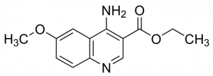4-Amino-6-methoxyquinoline-3-carboxylic acid ethyl ester BBO000342-1G