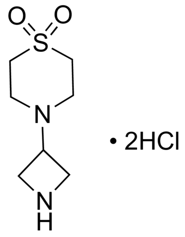 4-Azetidin-3-yl-thiomorpholine-1,1-dioxide dihydrochloride SYX00100-1G