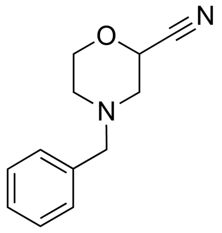 4-Benzylmorpholine-2-carbonitrile CBR01317-1G
