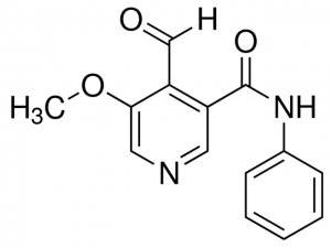 4-Formyl-5-methoxy-N-phenylnicotinamide ADE000484-1G