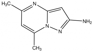 5,7-Dimethylpyrazolo[1,5-a]pyrimidin-2-amine CBR00489-1G