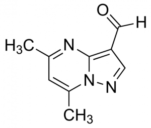 5,7-Dimethylpyrazolo[1,5-a]pyrimidine-3-carbaldehyde CBR01656-1G
