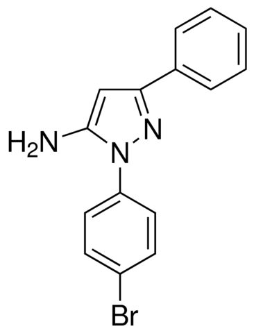 5-Amino-1-(4-bromophenyl)-3-phenyl-1H-pyrazole 