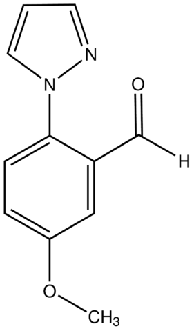 5-Methoxy-2-(1H-pyrazol-1-yl)benzaldehyde CBR00580-1G