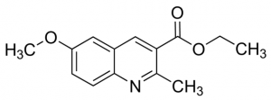 6-Methoxy-2-methylquinoline-3-carboxylic acid ethyl ester BBO000211-1G