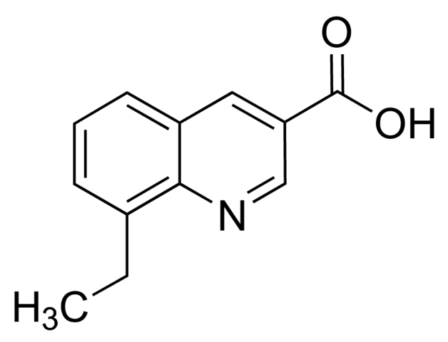 8-Ethylquinoline-3-carboxylic acid BBO000229-1G