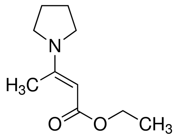 Ethyl (E)-3-(1-pyrrolidinyl)crotonate 