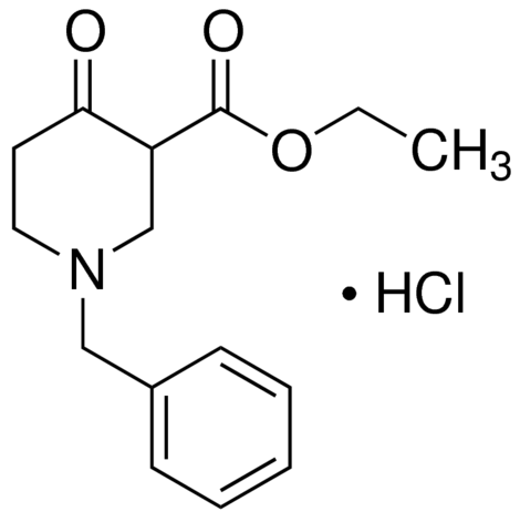 Ethyl 1-benzyl-4-oxo-3-piperidinecarboxylate hydrochloride 495972-25G