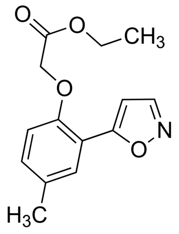 Ethyl 2-(2-(isoxazol-5-yl)-4-methylphenoxy)acetate JRD0239-1G