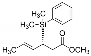 (3R,4E)-Methyl 3-(dimethylphenylsilyl)-4-hexenoate 731455-1G