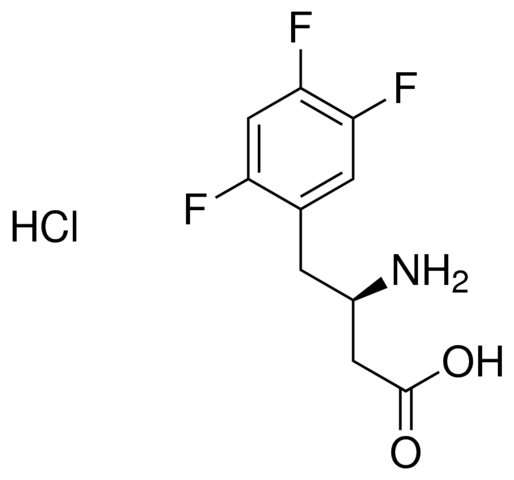 (R)-3-amino-4-(2,4,5-trifluoro-phenyl)-butanoic acid hydrochloride CDS009829-100MG
