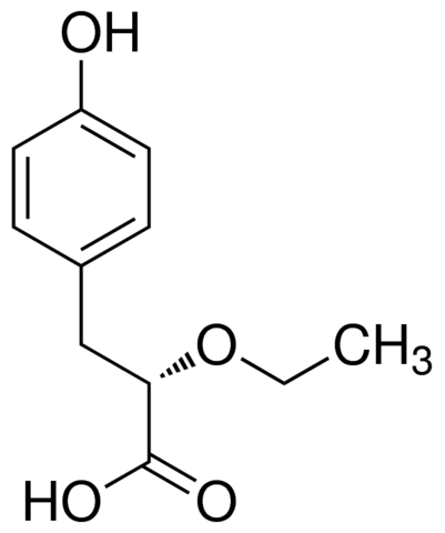 (S)-2-ethoxy-3-(4-hydroxy-phenyl)-propionic acid CDS009152-100MG