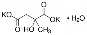 (�)-Potassium citramalate monohydrate 