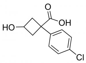 1-(4-Chlorophenyl)-3-hydroxycyclobutanecarboxylic acid CVT00016-1G