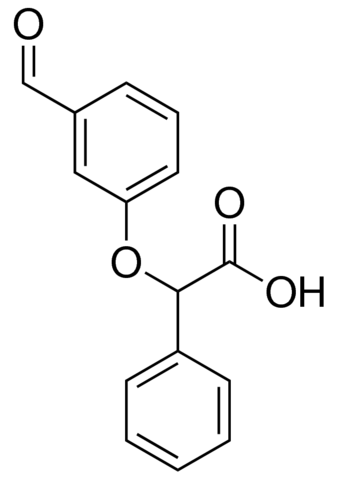 2-(3-formylphenoxy)-2-phenylacetic acid CDS012707-25MG