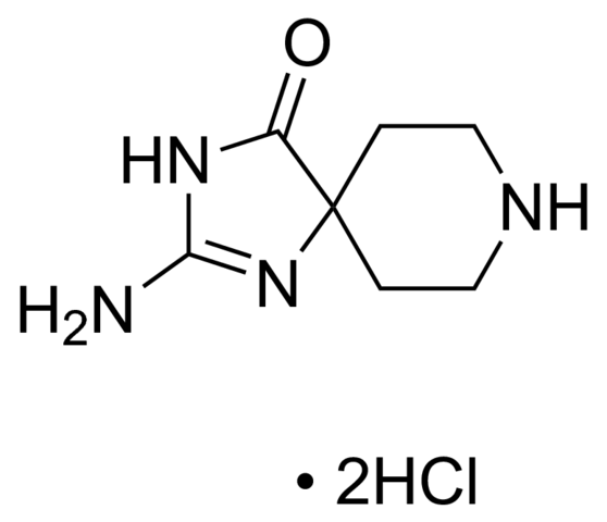 2-Amino-1,3,8-triazaspiro[4.5]dec-1-en-4-one dihydrochloride CBR01571-1G