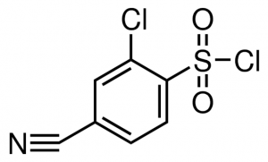 2-Chloro-4-cyanobenzenesulfonyl chloride 