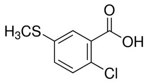 2-Chloro-5-(methylthio)benzoic acid 