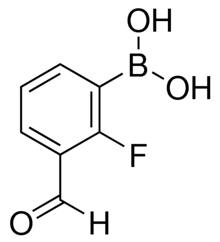 2-Fluoro-3-formylphenylboronic acid 