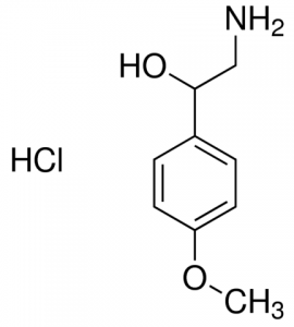 2-hydroxy-2-(4-methoxyphenyl)ethylamine hydrochloride CDS005190-100MG