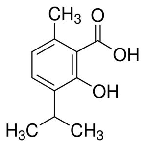 2-Hydroxy-3-isopropyl-6-methylbenzoic acid 